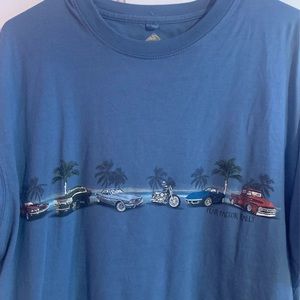 vintage oversized old car t shirt